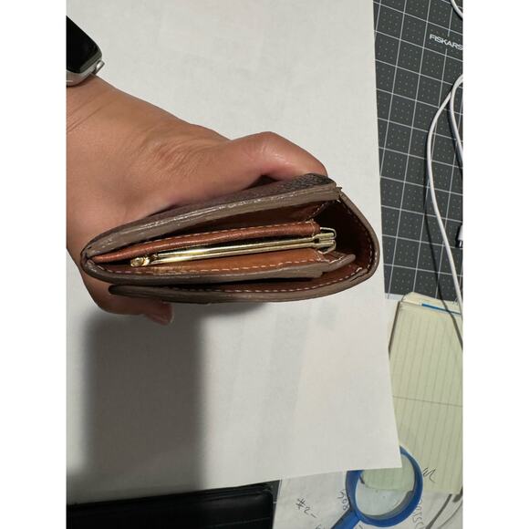 Celine Kisslock long wallet Macadam - Picture 7 of 11